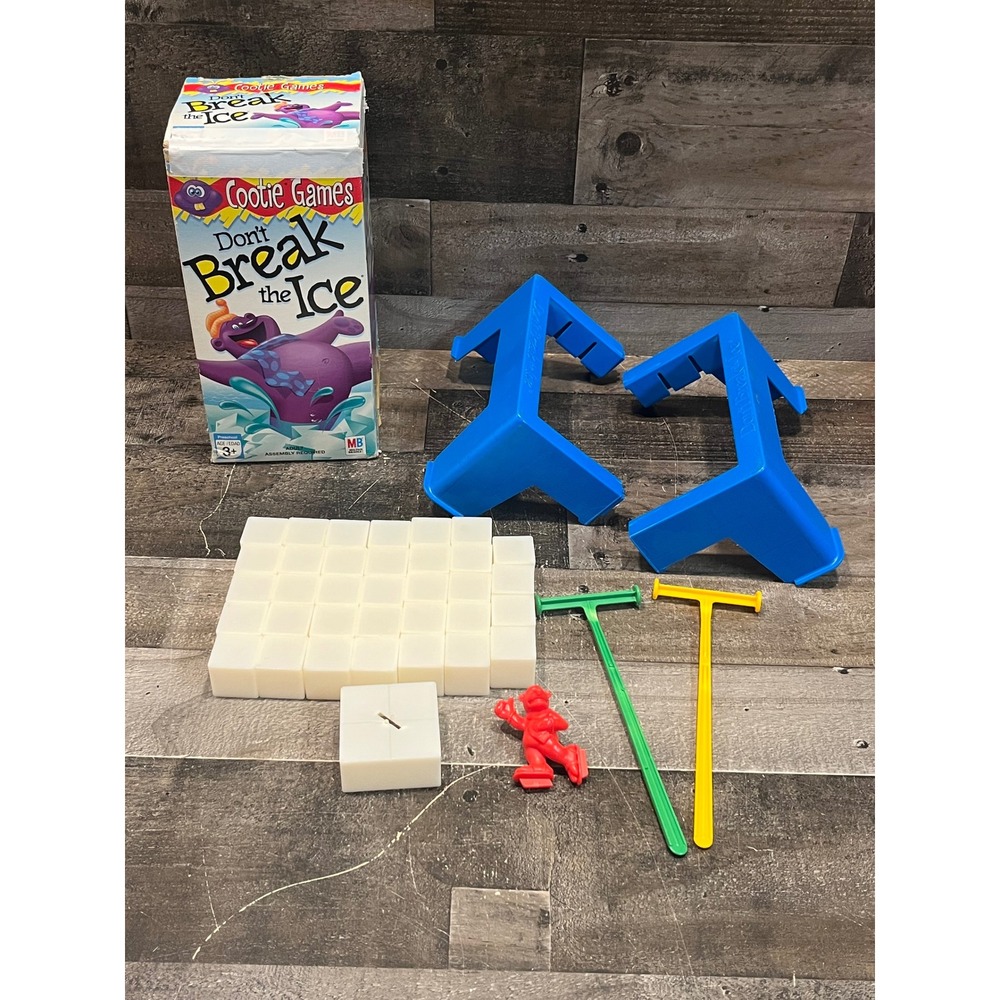 Milton Bradley Don't Break the Ice Cootie Games Classic Kids Board Game 2002